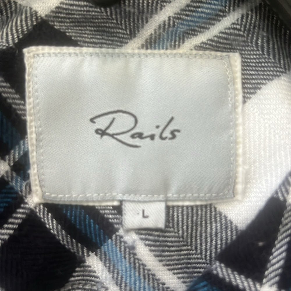 Rails hunter plaid button down. - Picture 3 of 3